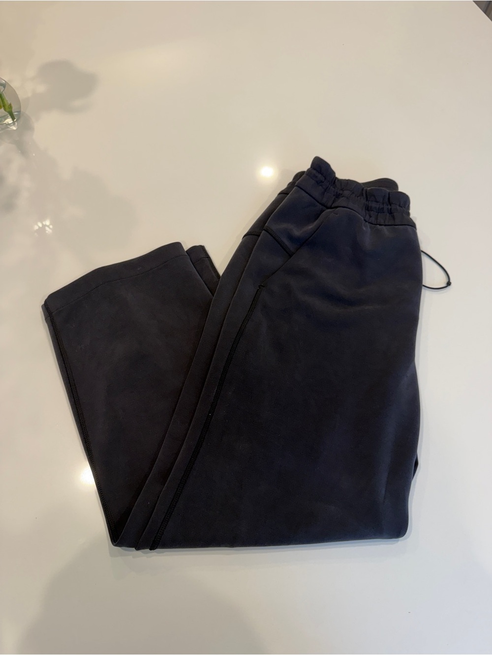 Softstreme High-Rise Straight-Leg Cropped Pant - Black - 6